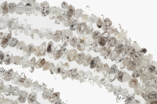 Dark Herkimer Diamond Quartz 5mm Freeform Chips