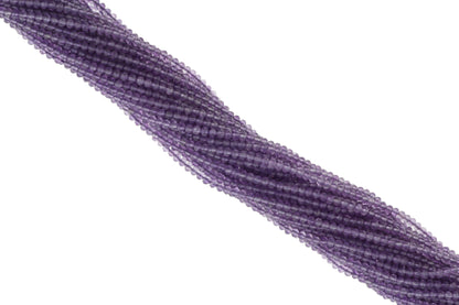 Light Purple Amethyst 2.5mm Faceted Rounds