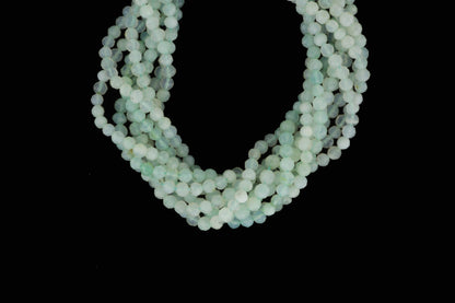 Blue Peruvian Opal 3.5mm Faceted Rounds