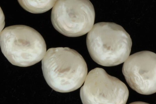 White Freshwater Pearl 10mm Baroque