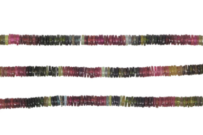 Watermelon Tourmaline 7mm Smooth Tires