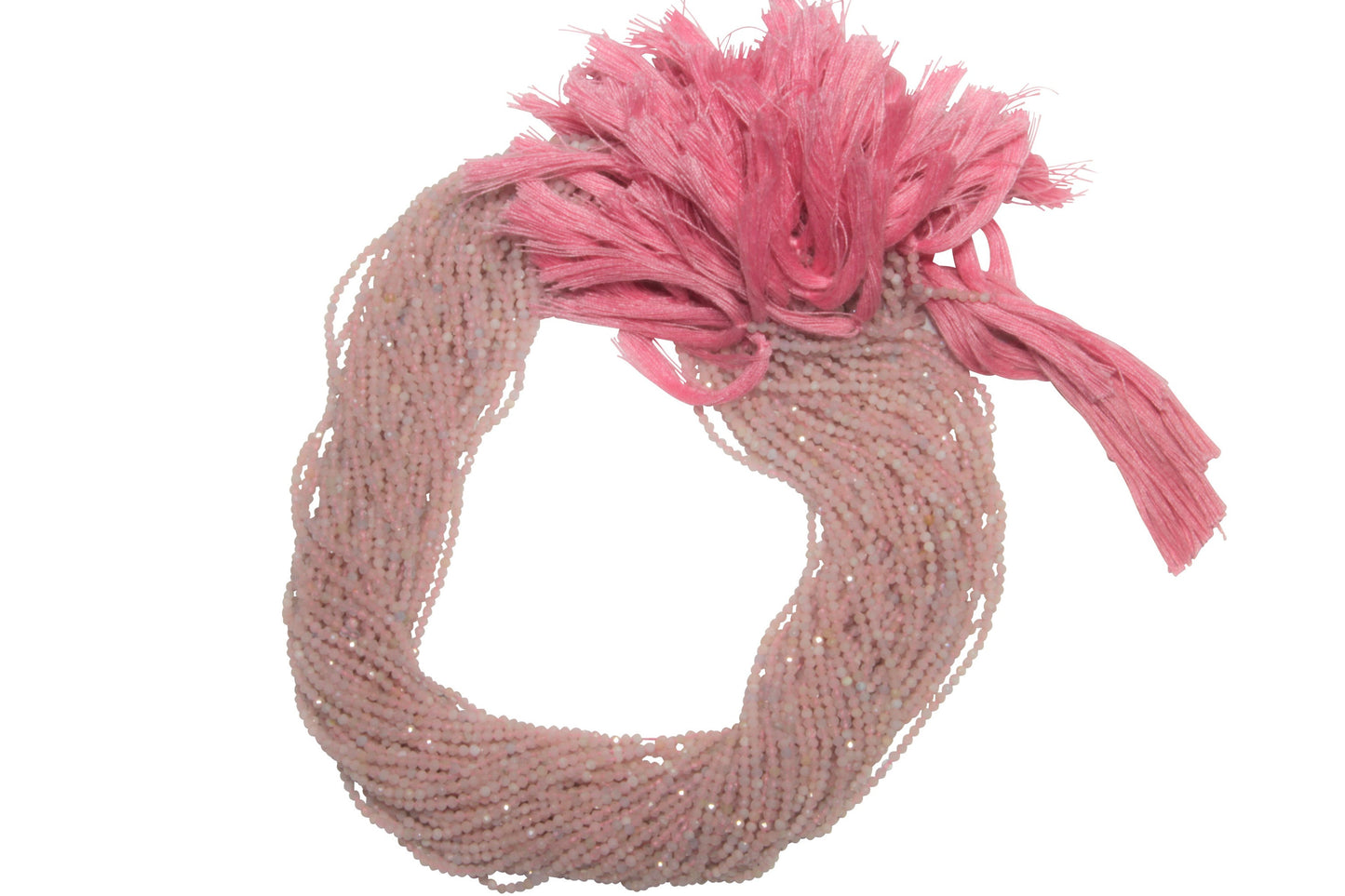 Morganite 2mm Faceted Rounds